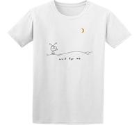Moby Wait for Me Men's Fashion T Shirt White 3XL