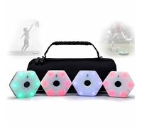MObyat Agility Flash Reflex Trainer, Set Di Lampade Per Lallenamento Dei Riflessi Con Oltre 29 Modalità Funzionali, Capacità Di Carico 60 Kg, Regolazione Automatica Della Luminosità, Per Migliorare I