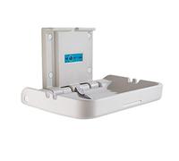 MObyat Baby Fasciatoio,Fasciatoio Fasciatoio,Terzo Bagno Camera Materna E Infantile Stazione di Cura del Bambino Pieghevole A Parete Seggiolino di Sicurezza per Bambini Bianco Perla