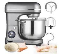 MObyat Impastatrice Professionale da 2000 W, Impastatrice Verticale da 10 Litri Ad Alta capacità con Gancio Impastatore + Frusta, 8 velocità, Selettore Rotativo P-Speed, Adatta per Scuole