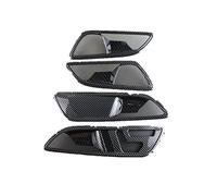 MObyat Interni Auto per Benz per CLA C117 GLA X156 per Classe A W117 2013-2018 Pulsanti Portiera per Auto con Guida A Sinistra Pannello di Regolazione del Sedile Copri Adesivi Decorativi Trim(Black)