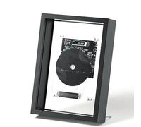 MObyat Lettore CD con Cornice Musicale, Cornice Decorativa con Musica, con Telecomando, Bluetooth 5.0/Uscita AUX da 3,5 Mm, Senza Altoparlanti, per Ufficio Domestico, Galleria