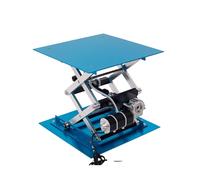 MObyat Piattaforma Elevatrice Elettrica, Piccolo Supporto da Laboratorio 250x250 Mm con Telecomando, Intervallo di Altezza 90-365 Mm, capacità di Carico 30 kg, velocità di Sollevamento di 22 Secondi