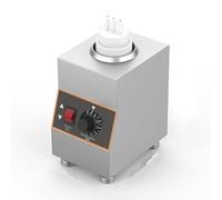 MObyat Scalda Salse Elettrico Commerciale, Distributore di Salse con Isolamento a 1/2/3/4 Fori, Controllo Indipendente della Temperatura da 30 a 85 °C, Acciaio Inossidabile, per Salse Varie