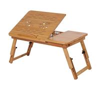 MOBYGKFY 1Pc regolabile Laptop stand della Tabella del computer portatile con antiscivolo deflettore e tempestiva emissione di calore portatile Bed scrivania(Large)