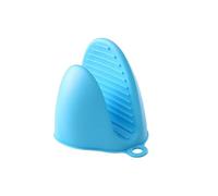 MOBYGKFY 2 pezzi cucina cottura in silicone isolamento clip clip guanti ciotola for la casa Forno Forno Forno a microonde Guanti da forno(Blue,White)