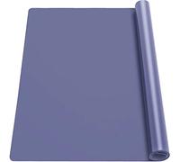 MOBYGKFY 60x40cm Large Heat Resistant Mat Countertop Protector, Silicone Mat for Kitchen Counter Top, Table Protector for Crafts(40x30cm)