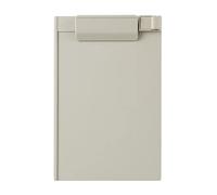 MOBYGKFY A5 Appunti Profilo clip holder tappezzeria carta da disegno Cartelle di scrittura for le aule scolastiche Ufficio(Gray)
