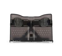 MOBYGKFY Angolo regolabile Lettura del libro Stand Libri Libri Ricetta Pieghevole Pieghevole Holder Organizer for il punteggio di musica Tablet Ricetta(Schwarz)