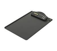 MOBYGKFY Appunti di plastica A4 con calcolatrice Scrittura dei file Cartelle file Cartelle Porta documento
