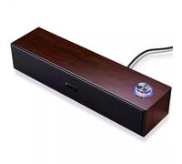 MOBYGKFY Audio multimediale, computer, laptop, desktop, lunga striscia di legno