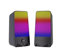 MOBYGKFY Audio RGB Giochi sportivi elettronici Desktop Piccolo altoparlante Lettore multimediale Mini altoparlanti