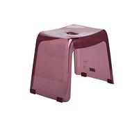 MOBYGKFY Bench casa in Materia plastica Ispessimento dei Bambini for Adulti Panca Bassa Bagno Antiscivolo Banco Banco Piazza Bagno Bench(3-Pack)