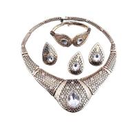 MOBYGKFY Decorazione for il commercio all'ingrosso di costumi da donna con set di gioielli con perline africane