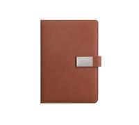 MOBYGKFY Diario Scritto A Mano Taccuino Aziendale A5 Taccuino Intimo Blocco Note Fibbia(Schwarz)