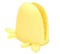 MOBYGKFY Guanti in silicone anti-scottatura Cucina addensata Isolamento termico Isolamento del vaso Forno a microonde Guanti da forno a microonde(Blue,White)