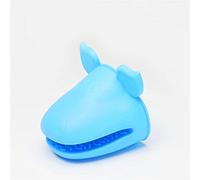 MOBYGKFY Guanti isolanti ad alta temperatura resistenza al silicone in silicone clip a microonde da esterno forno a microonde(C)