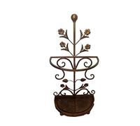 MOBYGKFY Inizio portaombrelli, coperta Holder Industriale Outdoor metallo con l'ombrello a Ganci for Farm Ufficio hotel Ingresso Corridoio Decor(3-Pack)