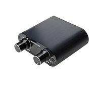 MOBYGKFY Interruttore audio da 3,5 mm con controller del volume della linea, 3 in 1 out 1/8 "Scatola di selezione splitter Aux Switcher, volume 'attenuatore in linea