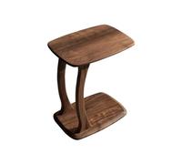 MOBYGKFY Lato Qualche Noce Nera Legno Massello Corno Cera Olio Besmear Comodino Camera Da Letto Piccolo Tè