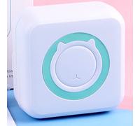MOBYGKFY Mini stampante for stampante termica portatile tasca stampante termico Bt Connetti le stampanti foto lable(Grn)