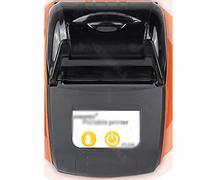 MOBYGKFY Mini stampante termico mini mini protezione protabile ricevuta app gratuita sulla stampante telefonica(Orange)