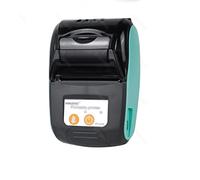 MOBYGKFY Mini stampante termico mini mini protezione protabile ricevuta app gratuita sulla stampante telefonica(Blue)