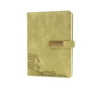 MOBYGKFY Notebook con fibbia for agenda cinese e inglese, quaderno A5