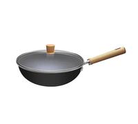 MOBYGKFY Padella Antiaderente In Ferro, Padella Antiaderente In Acciaio Inox, Fornello A Gas, Pentole Da Cucina Domestica