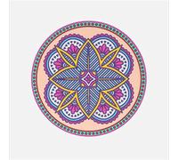 MOBYGKFY Placemat rotondo in silicone Creativo Coaster Coaster Multifunzionale antiscivolo(3-Pack)