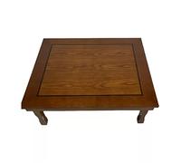 MOBYGKFY Rettangolo 90X75 cm Tavolino Gamba Pieghevole Soggiorno Mobili Piano Tavolo Da Pranzo Tradizionale In Legno