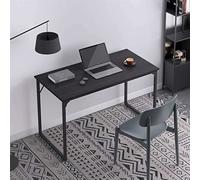 MOBYGKFY Scrivania del computer 43 "Desk -uffici largo Desktop Affermazione del telaio in acciaio impermeabile Tabella di studio moderno for l'ufficio Home(Blue,White)