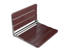 MOBYGKFY Sedia pieghevole da bagno Sedia pieghevole nascosta da parete Sgabello da doccia Poggiapiedi in legno for fare il bagno Risparmio di spazio(3-Pack)