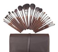 MOBYGKFY Set di pennelli for trucco da 24 pezzi, set completo for ombretti super morbidi