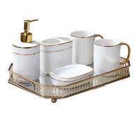 MOBYGKFY Set Sanitario Set Bagno Bagno In Ceramica Casa Articoli Da Toeletta Creativi Forniture For Lavandino