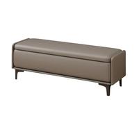 MOBYGKFY Sgabello ai lati del letto, sgabello for il cambio delle scarpe della camera da letto, panca for l'ingresso della casa, ripostiglio for l'armadio(Brown,Small)