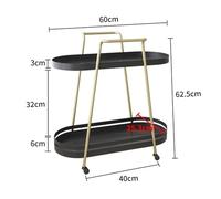MOBYGKFY Soggiorno del divano il lato casa balcone mobile piccolo portapacchi da cucina(3-Pack)