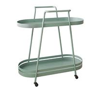 MOBYGKFY Soggiorno del divano il lato casa balcone mobile piccolo portapacchi da cucina(Blue,White)