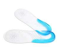 MOBYGKFY Soletta for Scarpe Sportive morbide in Gel Antiscivolo in Silicone Soletta Ortopedica positiva Soletta massaggiante for Assorbimento degli Urti