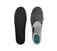 MOBYGKFY Solette Ortopediche in Gel Premium Soletta Ortopedica for la Salute del Piede Piatto for Scarpe Inserto for Supporto Plantare(Blue,White,L EU41-46)
