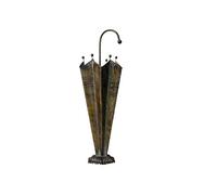 MOBYGKFY Supporto del metallo Ombrello, Long Short Umbrella Rack, aspetto antico metallo, ideale for ingresso con disimpegno Home Office Reveal