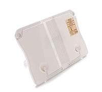 MOBYGKFY Supporto portatile Lettura del libro di lettura Pieghevole Organizzatore Organizzatore per il punteggio di musica Ricetta Tablet 3 Colori(Blanco)