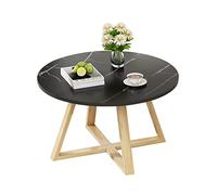 MOBYGKFY Tavolino Da Caffè Design In Marmo Da Salotto NordicoPiccolo Appartamento Tavolino Rotondo Creativo