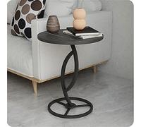 MOBYGKFY Tavolino da divano Rock Slab Soggiorno Nordic Round Tavolino Comodino Tavolino da caffè(3-Pack)