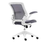 MOBYGKFY Ufficio Presidenza corsa sedia reclinabile girevole Gaming Chair PULeather Sedile Ufficio poltrona con poggiapiedi(Blue,White)