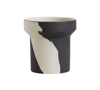 MOBYGKFY Vaso in ceramica con fiori succulenti in argilla vaso in ceramica traspirante di colore(Blue,White)