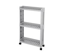 MOBYGKFY Wheels for scaffali da cucina ruote del carrello for vano for bagno spazzatura rastrelline portaintegne puleggia(C)