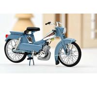 Mobylette MOTOBECANE AV88 Del 1976 Blu Miniatura Norev 1/18 Metallo