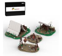 MOC-169830 - Campione medievale da caccia, in mattoncini (405 pezzi) | Il regalo ideale per i collezionisti di mattoncini