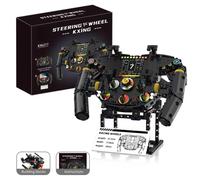 MOC Auto Da Corsa Volante Building Blocks Kit di Montaggio FAI DA TE 1:1 Modello con App STEM Giocattolo Regalo per Gli Amanti dell'automobile 833 PZ